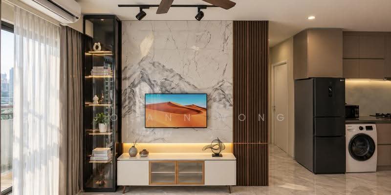 Service Residence for Rent at Skyline Embassy - Joeann Wong - Living Room - PropertyGuru.com.my
