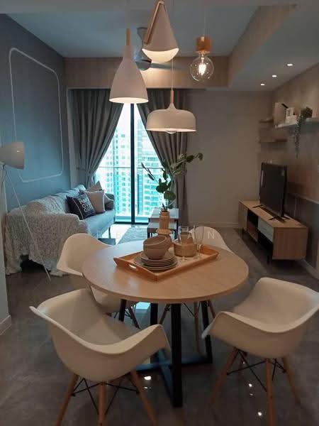 Kondominium untuk Disewa di Ooak Serviced Apartments @ Kiara 163 - Rex Tan - Living Room - PropertyGuru.com.my