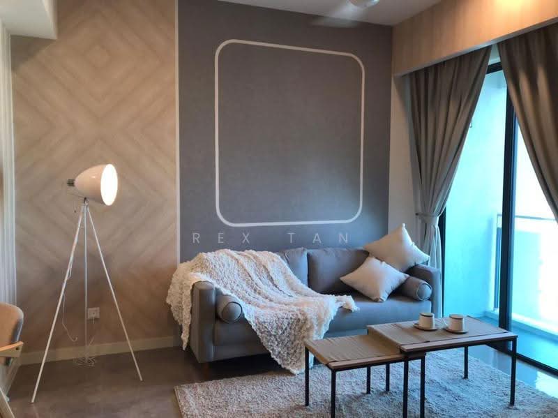 Kondominium untuk Disewa di Ooak Serviced Apartments @ Kiara 163 - Rex Tan - Living Room - PropertyGuru.com.my