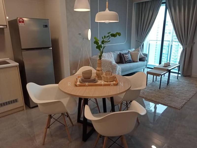 Kondominium untuk Disewa di Ooak Serviced Apartments @ Kiara 163 - Rex Tan - Living Room - PropertyGuru.com.my
