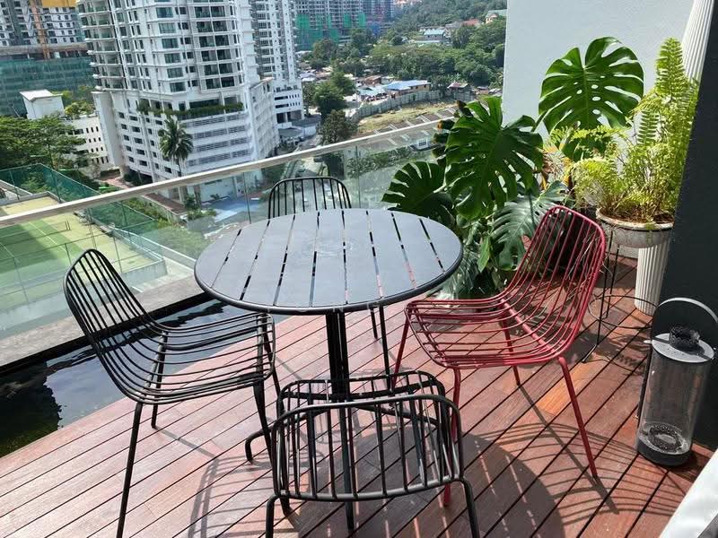 Condominium for Sale at Twy Duplex Condos - Yong . - Balcony - PropertyGuru.com.my