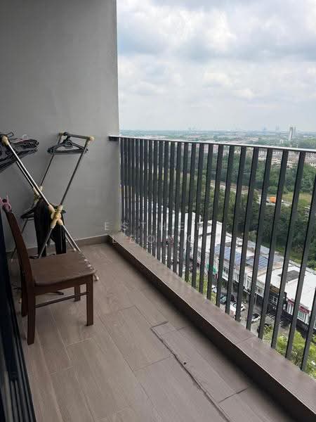 Kediaman Servis untuk Disewa di Geo Bukit Rimau - Esther Leong - Balcony - PropertyGuru.com.my