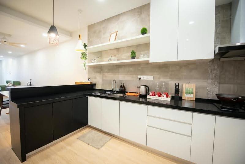 1.5-storey Terraced House for Sale in Tanjung Tokong (Penang) - Li Fang - Kitchen - PropertyGuru.com.my