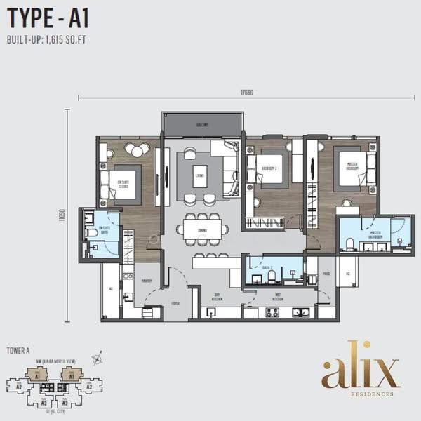 Condominium for Rent at ALIX Residences - Jo Chen - PropertyGuru.com.my