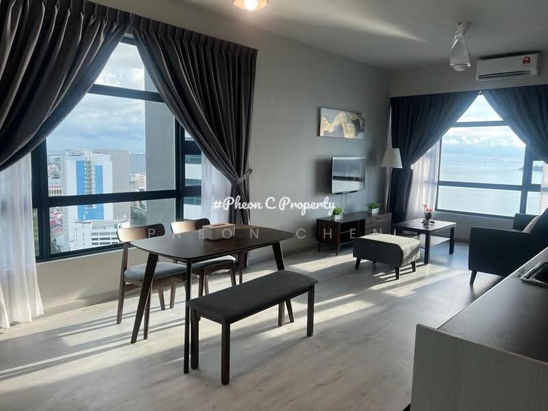 Service Residence for Sale at Jesselton Quay CityPads - Pheon Chen - Living Room - PropertyGuru.com.my