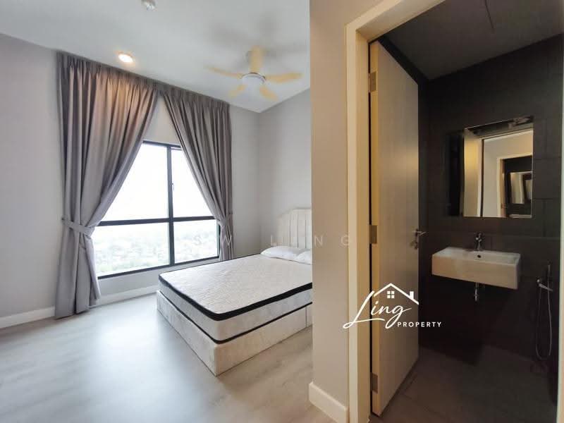 Service Residence for Rent at Maya Ara Residences - SW Ling - Master Bedroom - PropertyGuru.com.my
