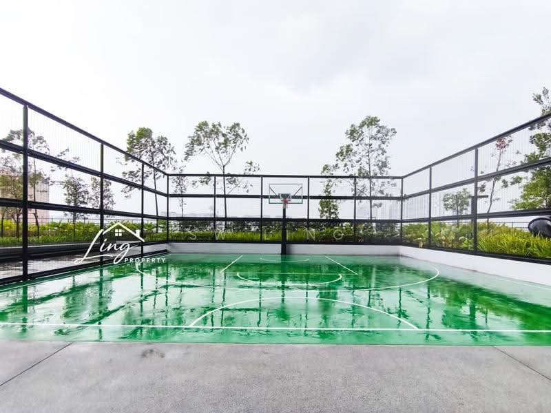 Service Residence for Rent at Maya Ara Residences - SW Ling - Basketball Court - PropertyGuru.com.my