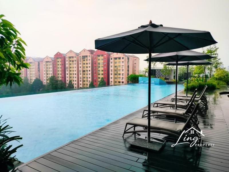 Service Residence for Rent at Maya Ara Residences - SW Ling - Infinity Swimming Pool - PropertyGuru.com.my