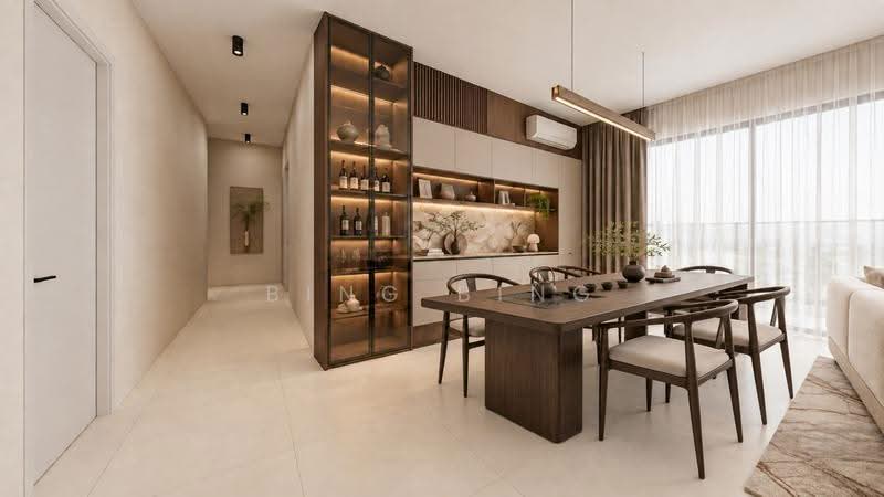 Kondominium untuk Disewa di Picasso Residence - Bing Bing - Dining Room - PropertyGuru.com.my