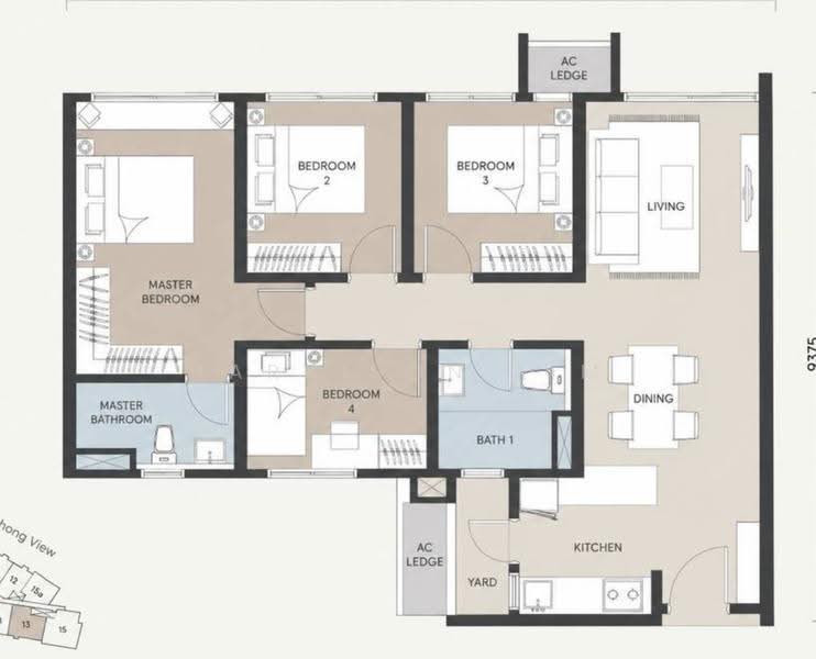 Service Residence for Sale at Alora Residences @ Avenue 25 Subang Jaya - Harrison Lim - PropertyGuru.com.my