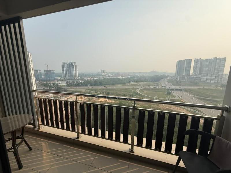 Service Residence for Rent at D'Secret Garden (Pangsapuri Kempas Indah) - Nicholas Low - Balcony - PropertyGuru.com.my