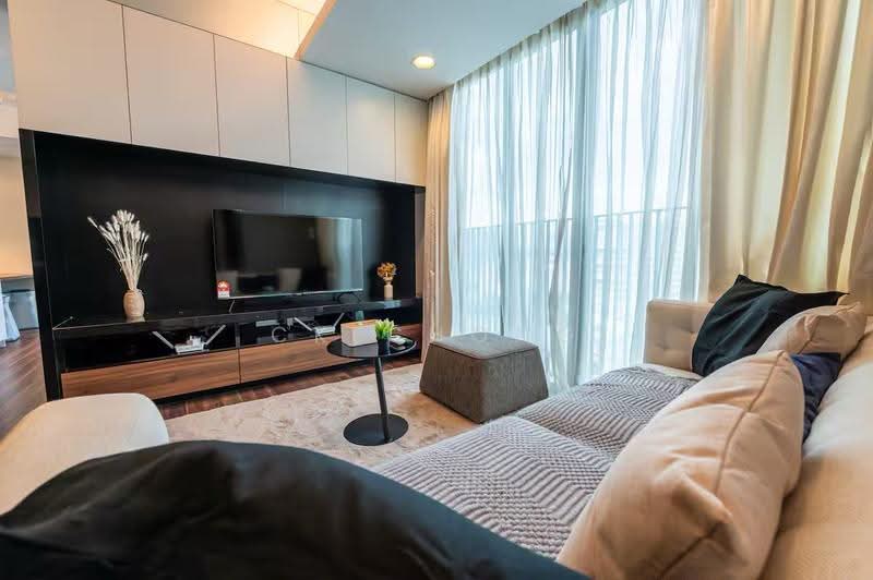 Kediaman Servis untuk Dijual di Verve Suites KL South - CK Chong - Living Room - PropertyGuru.com.my
