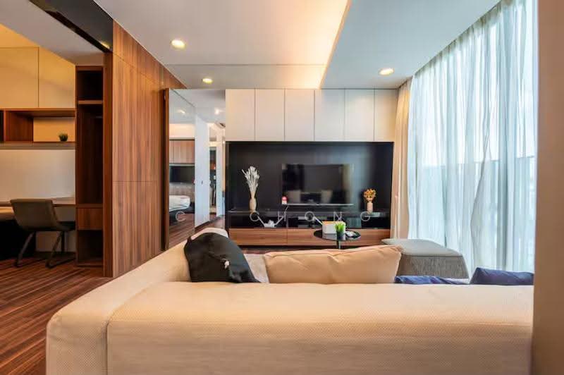 Kediaman Servis untuk Dijual di Verve Suites KL South - CK Chong - Living Room - PropertyGuru.com.my