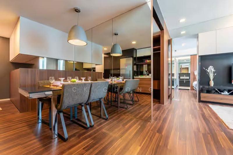 Kediaman Servis untuk Dijual di Verve Suites KL South - CK Chong - Dining Room - PropertyGuru.com.my