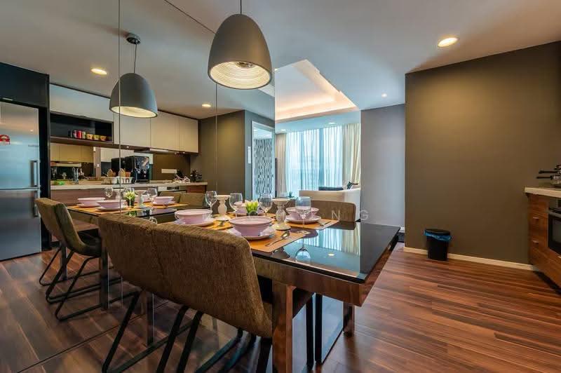 Kediaman Servis untuk Dijual di Verve Suites KL South - CK Chong - Dining Room - PropertyGuru.com.my