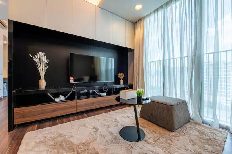 Kediaman Servis untuk Dijual di Verve Suites KL South - CK Chong - Living Room - PropertyGuru.com.my