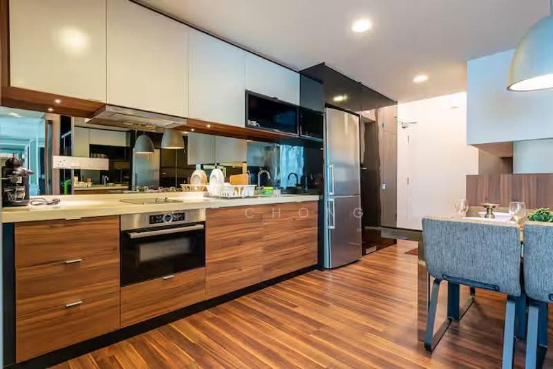 Kediaman Servis untuk Dijual di Verve Suites KL South - CK Chong - Kitchen - PropertyGuru.com.my