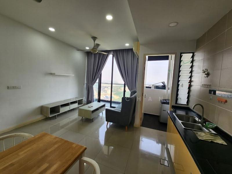Service Residence for Rent at D'Pristine - Shawn Chan - Living Room - PropertyGuru.com.my