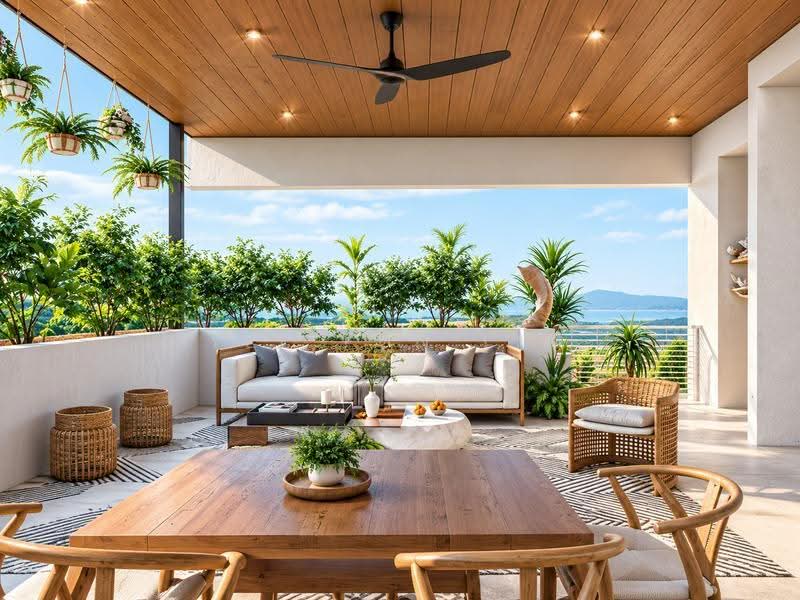 Rumah Berkembar untuk Dijual di Kota Kinabalu (Sabah) - Yee Fun Lim - Balcony - PropertyGuru.com.my