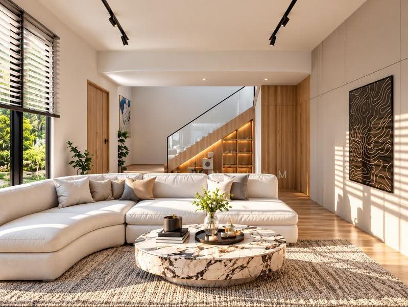 Rumah Berkembar untuk Dijual di Kota Kinabalu (Sabah) - Yee Fun Lim - Living Room - PropertyGuru.com.my