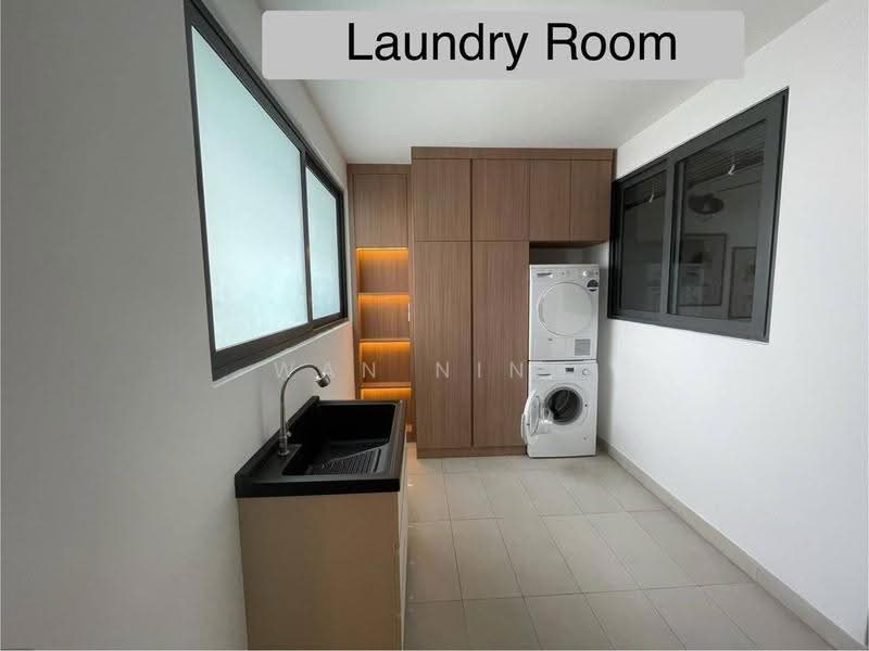 Kediaman Servis untuk Disewa di The Astaka @ 1 Bukit Senyum - Wan Ning - Laundry Room - PropertyGuru.com.my