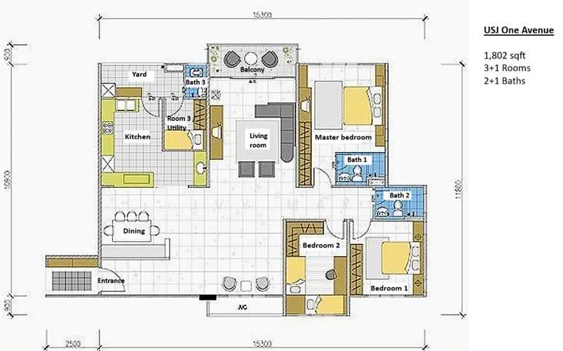 Kondominium untuk Dijual di USJ One Avenue Condo - Ivy Mak - PropertyGuru.com.my
