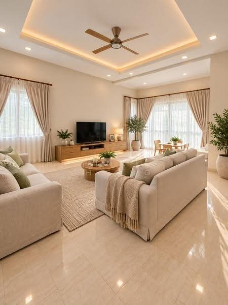 Semi-Detached House for Sale in Valencia (Sungai Buloh) - Pinky Choong - Living Room - PropertyGuru.com.my