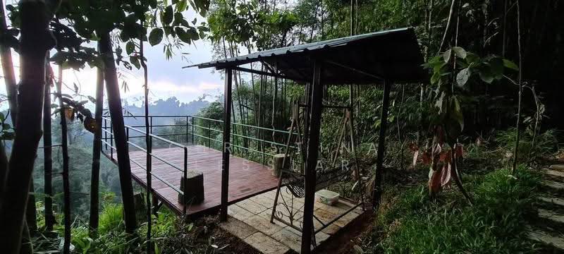 Bungalow House for Sale in Bentong (Pahang) - Christina Lesslar - Patio Overlooking The Forest - PropertyGuru.com.my