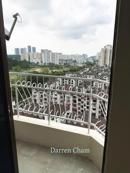 Condominium for Rent at Vista Condominium - Darren Cham - Balcony - PropertyGuru.com.my