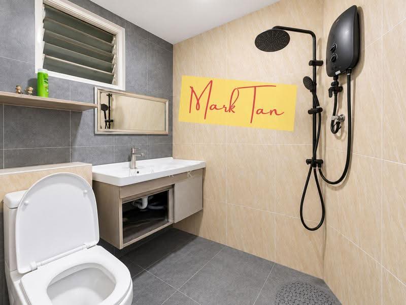 Apartment for Rent at Indah Kota Apartment - Mark Tan - Bathroom - PropertyGuru.com.my