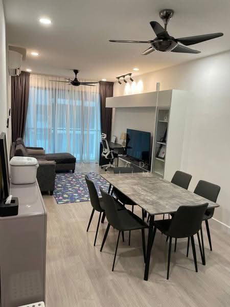 Service Residence for Sale at KL Traders Square - Ahmad Muslim - Living Room - PropertyGuru.com.my