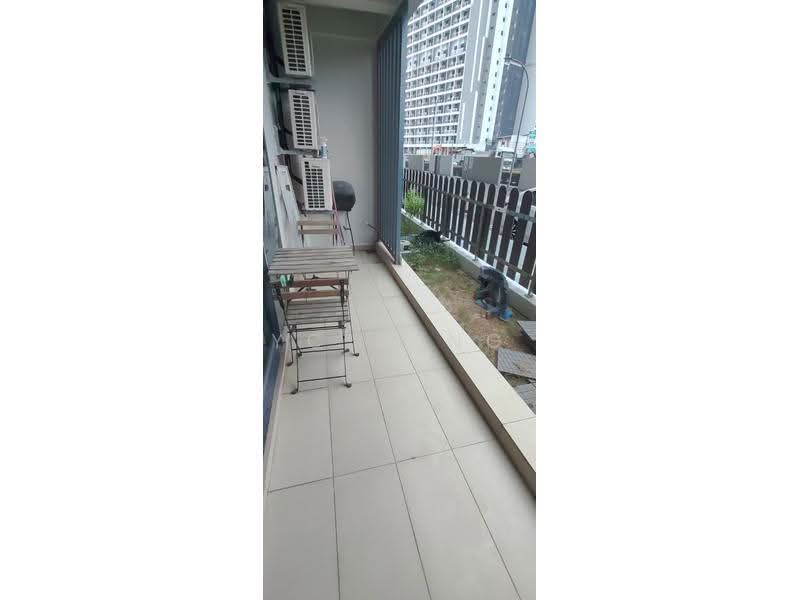 Service Residence for Rent at D'Secret Garden (Pangsapuri Kempas Indah) - YC Fung - Balcony - PropertyGuru.com.my