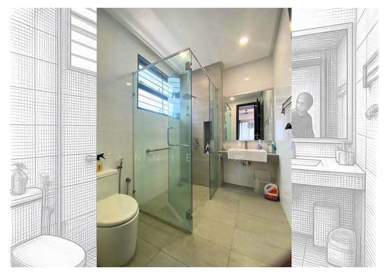 Rumah Berkembar untuk Disewa di Bandar Saujana Putra (Tanjong Duabelas) - Annie Tan - Bathroom - PropertyGuru.com.my