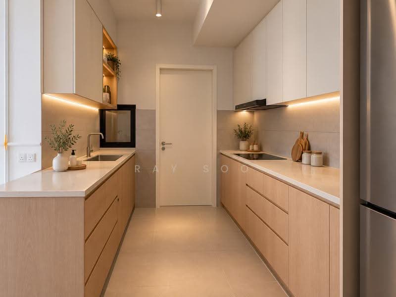 Condominium for Rent at D'Terra Residences - Ray Soo - Kitchen - PropertyGuru.com.my