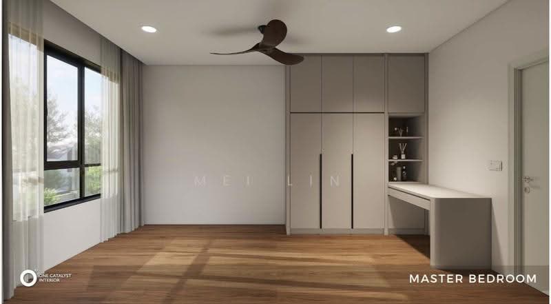 Condominium for Rent at Serviced Residence @ Sunway D'hill Residences - Mei Lin - Master Bedroom - PropertyGuru.com.my