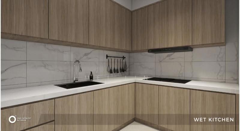 Condominium for Rent at Serviced Residence @ Sunway D'hill Residences - Mei Lin - Kitchen - PropertyGuru.com.my