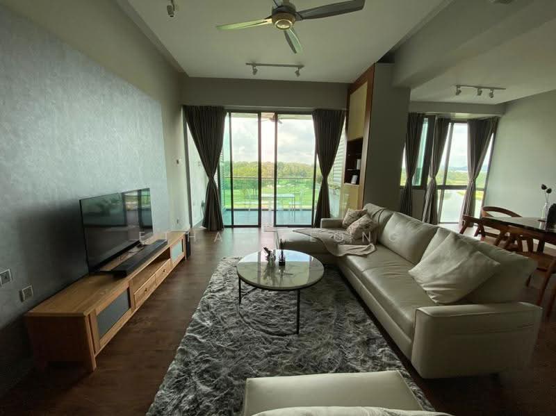 Kondominium untuk Dijual di The View @ Serai Saujana - Ethan Leong - Living Room - PropertyGuru.com.my