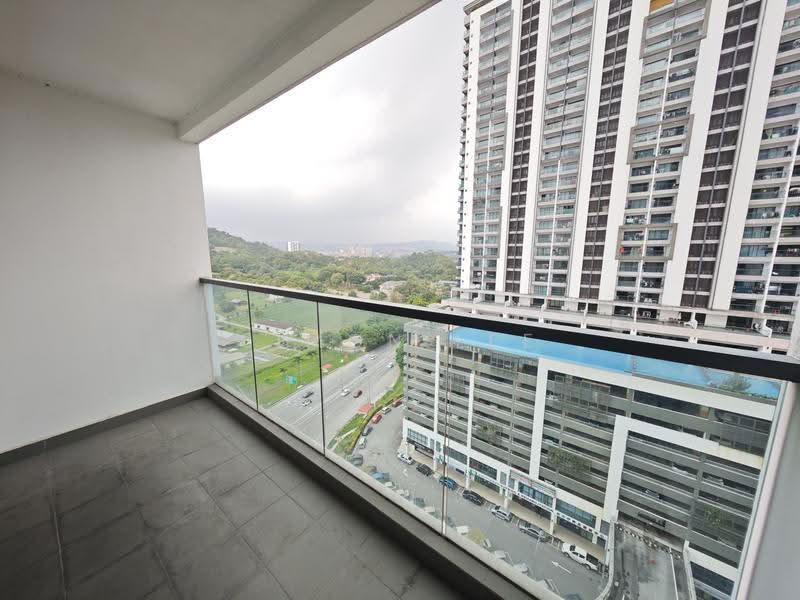 Kediaman Servis untuk Dijual di Service Residence @ Landmark Residence 1 - Simon Lee - Balcony - PropertyGuru.com.my