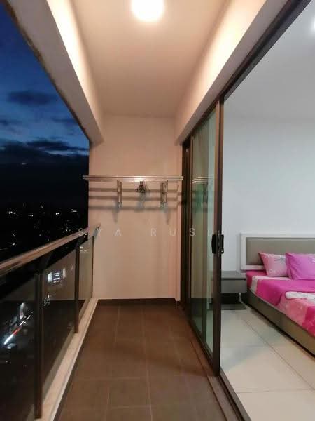 Kediaman Servis untuk Disewa di Evo Soho Suite - Sya Rusli - Balcony - PropertyGuru.com.my