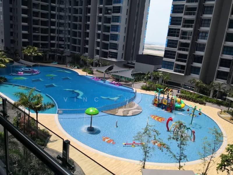 Service Residence for Rent at Atlantis Residences (Pangsapuri Atlantis Kota Syahbandar) - Vinc Pheng - Pool - PropertyGuru.com.my