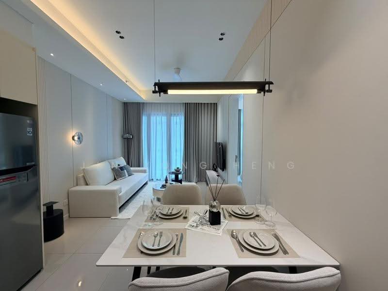 Service Residence for Sale at Tribeca - Jin Yong Heng - Living Room - PropertyGuru.com.my