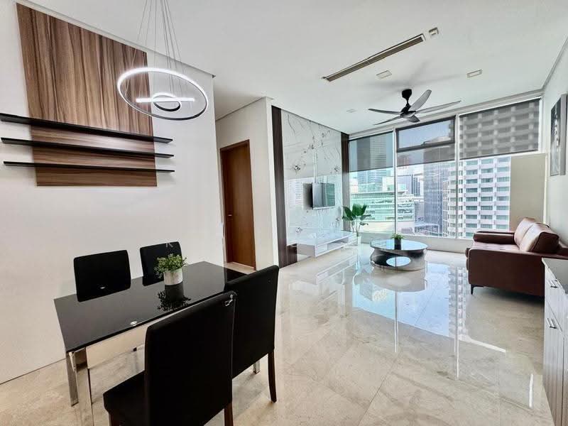 Service Residence for Rent at Vipod Residence - Ken Yoong - Living Room - PropertyGuru.com.my