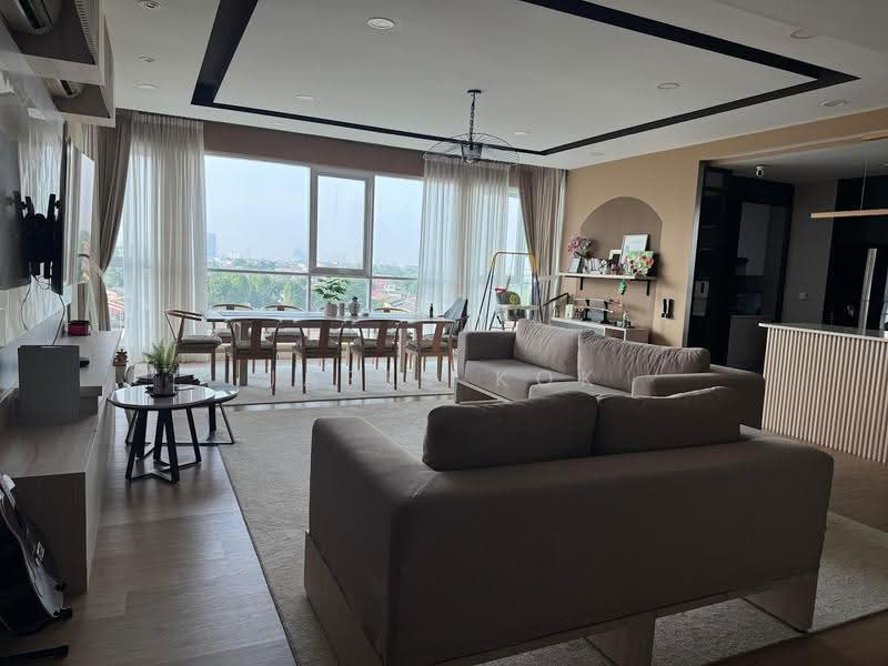 Service Residence for Sale at Uptown Residences - jaret kok - Living Room - PropertyGuru.com.my