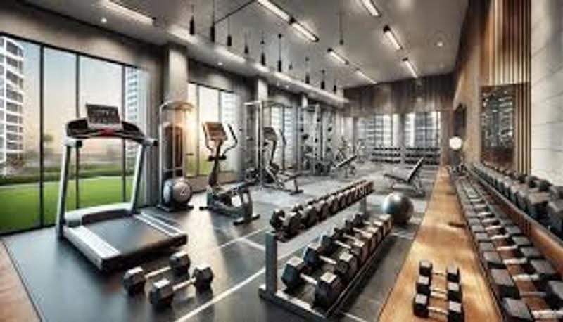 Service Residence for Sale at Amerin Residence - Zara Tan - Gym - PropertyGuru.com.my