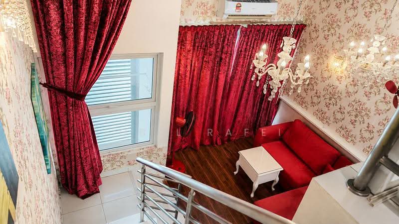 Service Residence for Sale at De Centrum Residences - Iqbal Rafei - Living Room - PropertyGuru.com.my