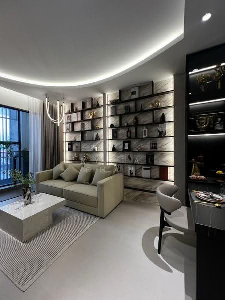Service Residence for Sale at Residensi Maxim Pelangi (The Address, Johor Bahru) - Crystal Chan - Living Room - PropertyGuru.com.my