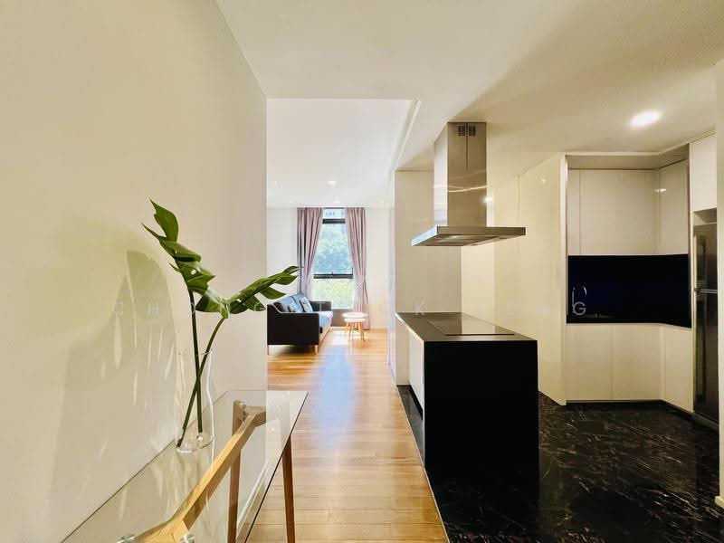 Service Residence for Sale at Arcoris Residences - Chong Teck Seng - Living Room - PropertyGuru.com.my