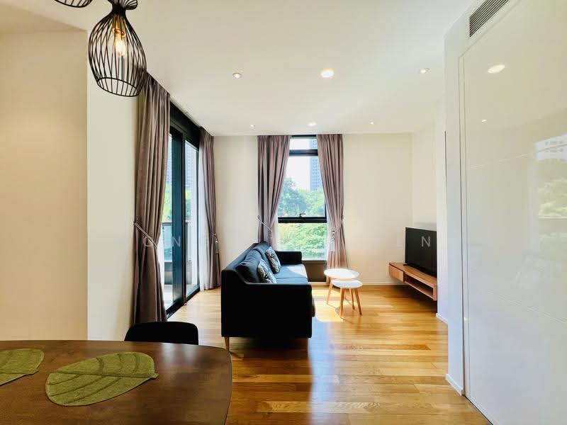 Service Residence for Sale at Arcoris Residences - Chong Teck Seng - Living Room - PropertyGuru.com.my