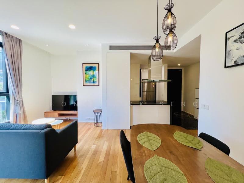 Service Residence for Sale at Arcoris Residences - Chong Teck Seng - Living Room - PropertyGuru.com.my