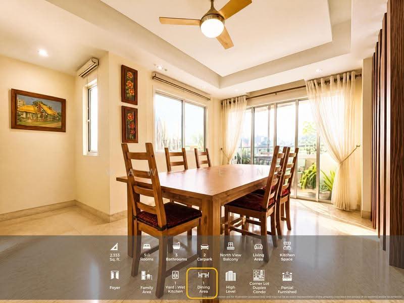 Condominium for Sale at Perdana Emerald - Wawa Leong - Dining Room - PropertyGuru.com.my